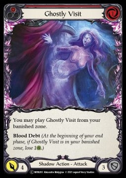 Ghostly Visit (Red) (Normal) - Monarch - Unlimited (Common) [MON-U-MON203]