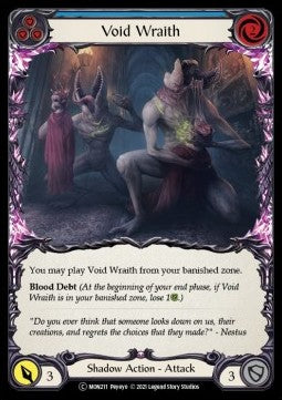 Void Wraith (Blue) (Normal) - Monarch - Unlimited (Common) [MON-U-MON211]