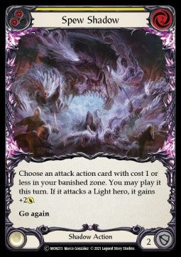 Spew Shadow (Yellow) (Normal) - Monarch - Unlimited (Common) [MON-U-MON213]