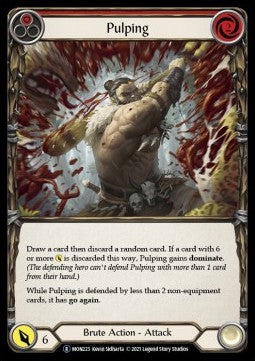 Pulping (Red) (Normal) - Monarch - Unlimited (Rare) [MON-U-MON223]