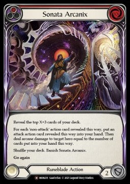 Sonata Arcanix (Rainbow Foil) - Monarch - Unlimited (Majestic) [MON-U-MON231]