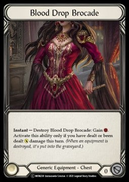 Blood Drop Brocade (Normal) - Monarch - Unlimited (Common) [MON-U-MON238]