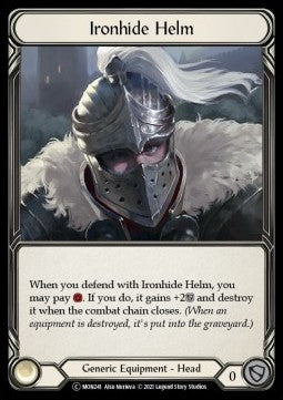 Ironhide Helm (Normal) - Monarch - Unlimited (Common) [MON-U-MON241]