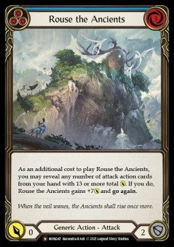 Rouse the Ancients (Rainbow Foil) - Monarch - Unlimited (Majestic) [MON-U-MON247]