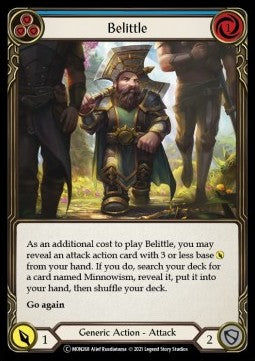 Belittle (Blue) (Normal) - Monarch - Unlimited (Common) [MON-U-MON268]