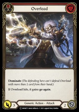 Overload (Red) (Normal) - Monarch - Unlimited (Common) [MON-U-MON275]