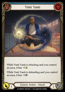 Yinti Yanti (Blue) (Rainbow Foil) - Monarch - Unlimited (Common) [MON-U-MON292]