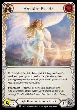 Herald of Rebirth (Red) (Normal) - Monarch - Prism Blitz Deck (Common) [PSM-011]