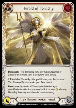 Herald of Tenacity (Red) (Normal) - Monarch - Prism Blitz Deck (Common) [PSM-012]