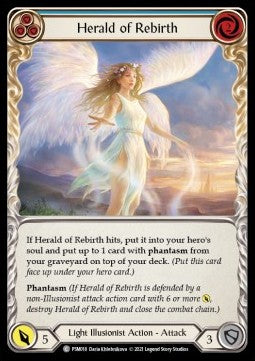 Herald of Rebirth (Blue) (Normal) - Monarch - Prism Blitz Deck (Common) [PSM-018]