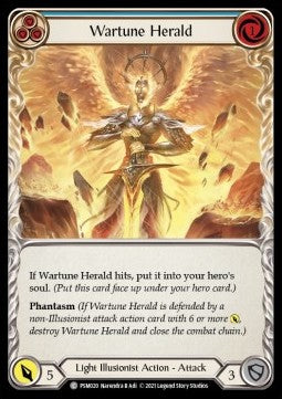 Wartune Herald (Blue) (Normal) - Monarch - Prism Blitz Deck (Common) [PSM-020]