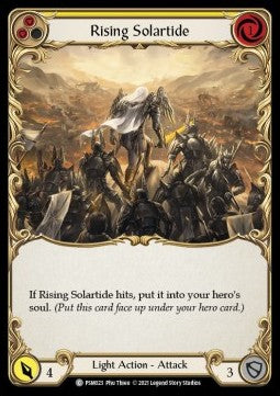 Rising Solartide (Yellow) (Normal) - Monarch - Prism Blitz Deck (Common) [PSM-023]