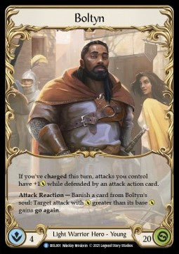 Boltyn (Rainbow Foil) - Monarch - Boltyn Blitz Deck (Rare) [BOL-001]