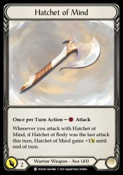 Hatchet of Mind (Normal) - Monarch - Boltyn Blitz Deck (Common) [BOL-004]