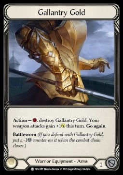 Gallantry Gold (Normal) - Monarch - Boltyn Blitz Deck (Common) [BOL-007]