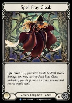 Spell Fray Cloak (Normal) - Monarch - Levia Blitz Deck (Common) [LEV-005]