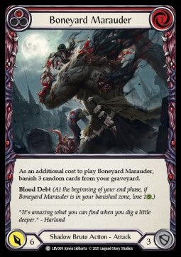 Boneyard Marauder (Red) (Normal) - Monarch - Levia Blitz Deck (Common) [LEV-009]