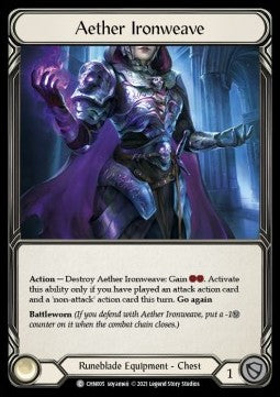 Aether Ironweave (Normal) - Monarch - Chane Blitz Deck (Common) [CHN-005]