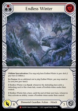 Endless Winter (Rainbow Foil) - Tales of Aria - First (Majestic) [ELE-F-ELE004]