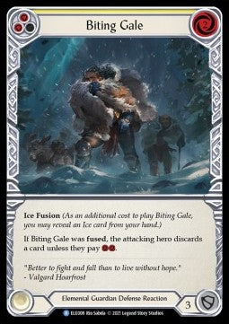 Biting Gale (Yellow) (Normal) - Tales of Aria - First (Rare) [ELE-F-ELE008]