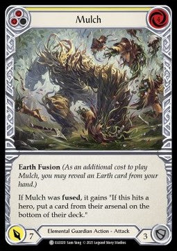 Mulch (Yellow) (Rainbow Foil) - Tales of Aria - First (Common) [ELE-F-ELE020]
