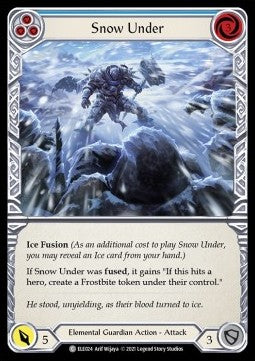 Snow Under (Blue) (Normal) - Tales of Aria - First (Common) [ELE-F-ELE024]