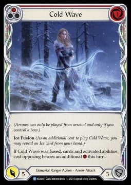 Cold Wave (Red) (Normal) - Tales of Aria - First (Rare) [ELE-F-ELE038]