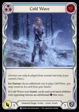 Cold Wave (Blue) (Normal) - Tales of Aria - First (Rare) [ELE-F-ELE040]