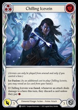 Chilling Icevein (Blue) (Normal) - Tales of Aria - First (Common) [ELE-F-ELE052]