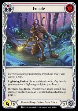 Frazzle (Red) (Rainbow Foil) - Tales of Aria - First (Common) [ELE-F-ELE059]
