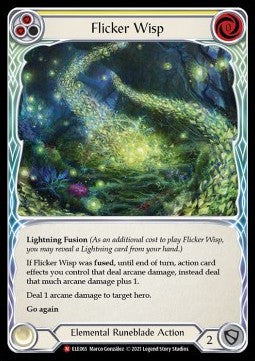 Flicker Wisp (Normal) - Tales of Aria - First (Majestic) [ELE-F-ELE065]
