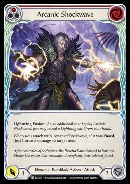 Arcanic Shockwave (Red) (Normal) - Tales of Aria - First (Common) [ELE-F-ELE073]