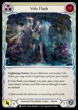 Vela Flash (Yellow) (Normal) - Tales of Aria - First (Common) [ELE-F-ELE077]