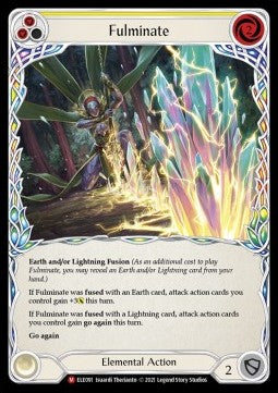 Fulminate (Rainbow Foil) - Tales of Aria - First (Majestic) [ELE-F-ELE091]