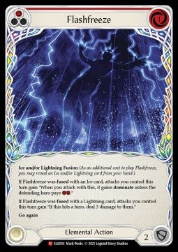 Flashfreeze (Rainbow Foil) - Tales of Aria - First (Majestic) [ELE-F-ELE092]