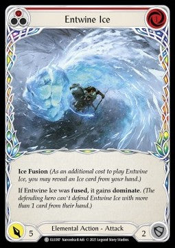 Entwine Ice (Red) (Normal) - Tales of Aria - First (Common) [ELE-F-ELE097]
