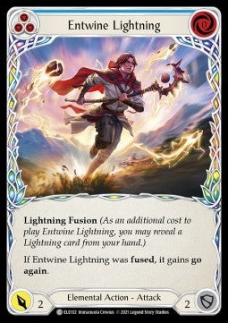 Entwine Lightning (Blue) (Normal) - Tales of Aria - First (Common) [ELE-F-ELE102]