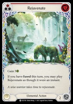 Rejuvenate (Red) (Normal) - Tales of Aria - First (Common) [ELE-F-ELE106]