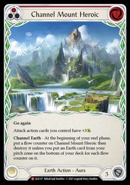 Channel Mount Heroic (Rainbow Foil) - Tales of Aria - First (Majestic) [ELE-F-ELE117]