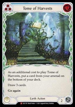 Tome of Harvests (Rainbow Foil) - Tales of Aria - First (Majestic) [ELE-F-ELE118]