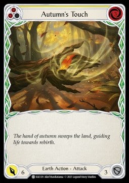 Autumn's Touch (Yellow) (Rainbow Foil) - Tales of Aria - First (Common) [ELE-F-ELE129]
