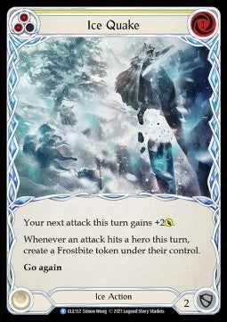 Ice Quake (Yellow) (Normal) - Tales of Aria - First (Rare) [ELE-F-ELE152]