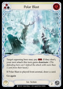 Polar Blast (Yellow) (Normal) - Tales of Aria - First (Common) [ELE-F-ELE167]