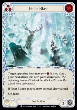 Polar Blast (Blue) (Normal) - Tales of Aria - First (Common) [ELE-F-ELE168]