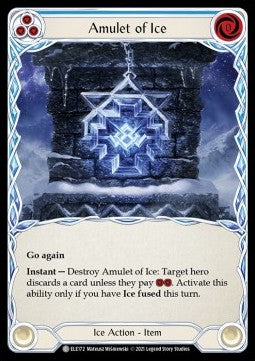 Amulet of Ice (Normal) - Tales of Aria - First (Common) [ELE-F-ELE172]