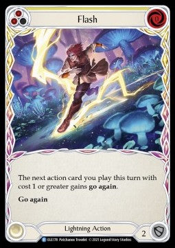 Flash (Yellow) (Normal) - Tales of Aria - First (Rare) [ELE-F-ELE178]