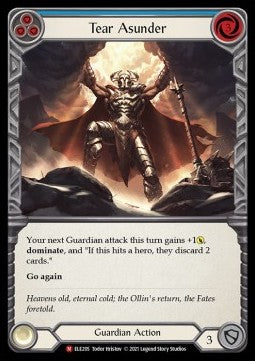 Tear Asunder (Rainbow Foil) - Tales of Aria - First (Majestic) [ELE-F-ELE205]