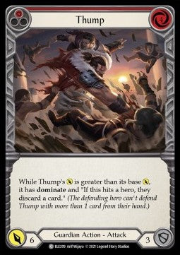 Thump (Red) (Normal) - Tales of Aria - First (Common) [ELE-F-ELE209]