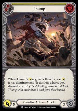 Thump (Yellow) (Normal) - Tales of Aria - First (Common) [ELE-F-ELE210]
