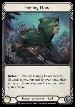 Honing Hood (Normal) - Tales of Aria - First (Common) [ELE-F-ELE214]